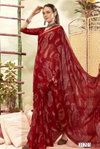 Shridha Vol 3 By Vallabhi Georgette Printed Sarees Exporters In India